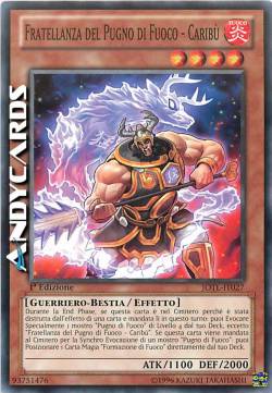 FRATELLANZA DEL PUGNO DI FUOCO - CARIBU'