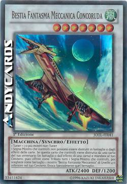 BESTIA FANTASMA MECCANICA CONCORUDA