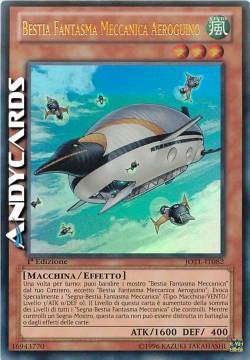 BESTIA FANTASMA MECCANICA AEROGUINO