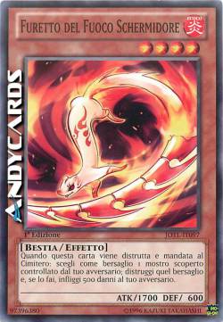 FURETTO DEL FUOCO SCHERMIDORE