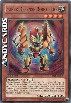 SUPER ROBOT DA DIFESA LEONE