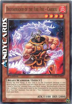 BROTHERHOOD OF THE FIRE FIST - CARIBOU