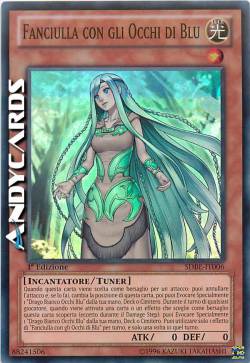 FANCIULLA CON GLI OCCHI DI BLU