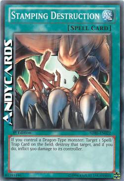 STAMPING DESTRUCTION