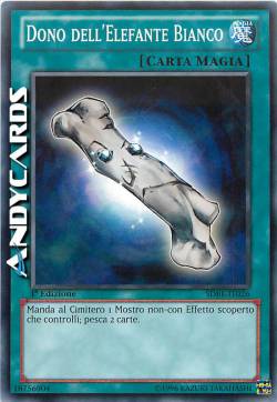 DONO DELL'ELEFANTE BIANCO