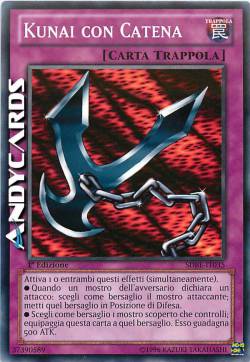 KUNAI CON CATENA