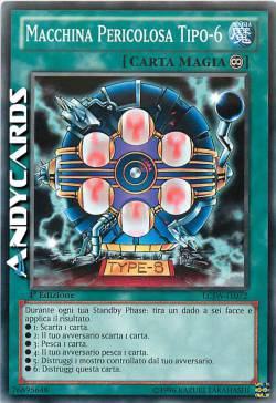 MACCHINA PERICOLOSA TIPO-6