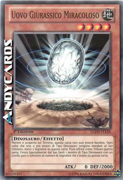 UOVO GIURASSICO MIRACOLOSO