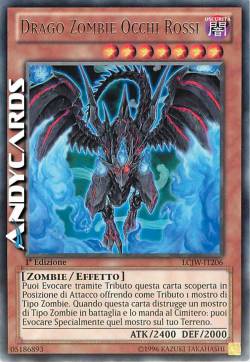 DRAGO ZOMBIE OCCHI ROSSI