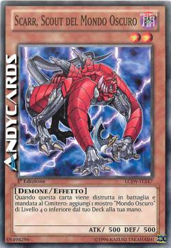 SCARR, SCOUT DEL MONDO OSCURO