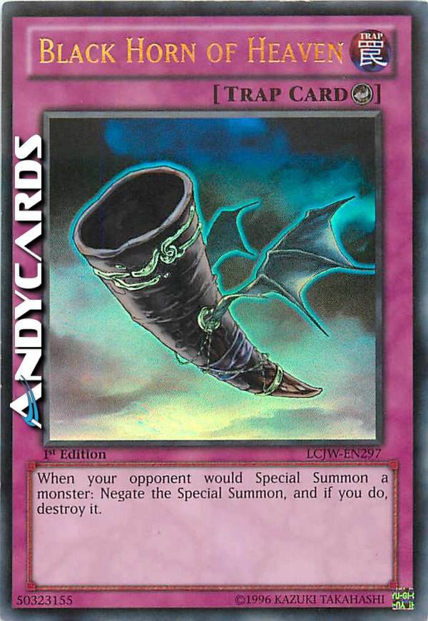 BLACK HORN OF HEAVEN | AndyCards Srl