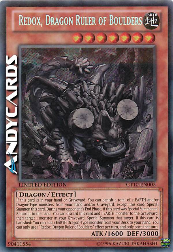 REDOX, DRAGON RULER OF BOULDERS | AndyCards Srl