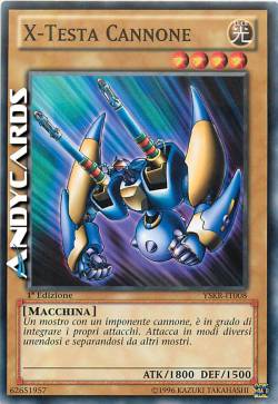 X-TESTA CANNONE
