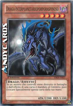 DRAGO INTERPLANETARIOPORPORASPINOSO