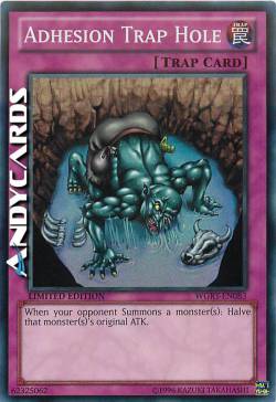 ADHESION TRAP HOLE