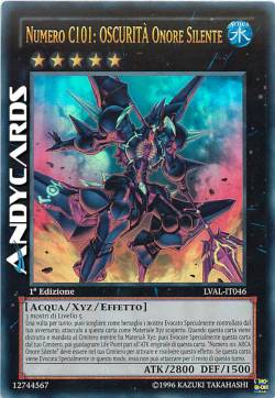 NUMBER C101: SILENT HONOR DARK