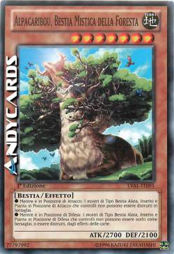 ALPACARIBOU, BESTIA MISTICA DELLA FORESTA