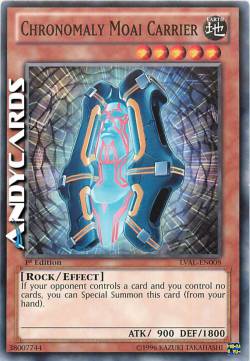 CRONOMALIA TRASPORTA MOAI