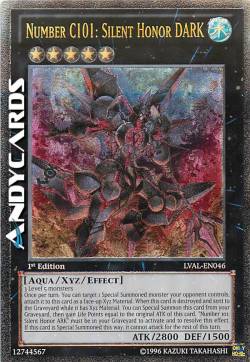 NUMERO C101: OSCURITA' ONORE SILENTE