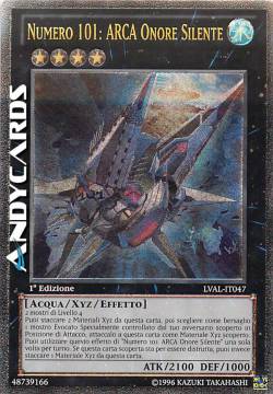 NUMERO 101: ARCA ONORE SILENTE