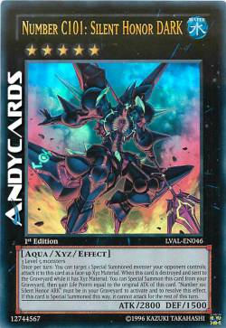 NUMBER C101: SILENT HONOR DARK