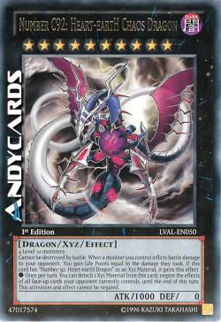 NUMERO C92: DRAGO DEL CHAOS HEART-EARTH