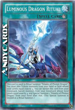 RITUALE DRAGO LUMINOSO