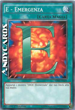 E - EMERGENZA
