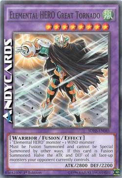 GRANDE TORNADO EROE ELEMENTALE
