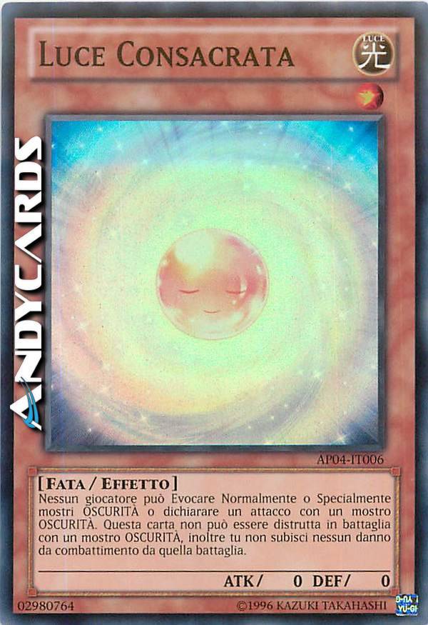 Yu-Gi-Oh! Consecrated Light (ABPF-EN033) - Carta Comune Absolute Powerforce - Unlimited Edition - 2