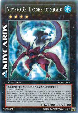 NUMERO 32: DRAGHETTO SQUALO