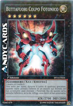 BUTTAFUORI COLPO FOTONICO