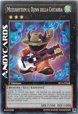 MUZURHYTHM IL DJINN DELLA CHITARRA