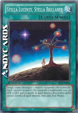 STELLA LUCENTE, STELLA BRILLANTE