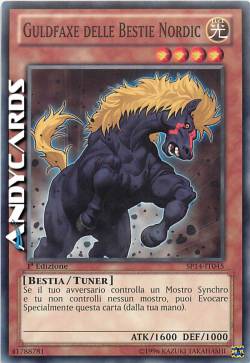 GULDFAXE DELLE BESTIE NORDIC