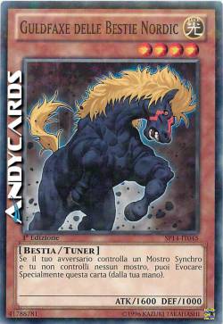 GULDFAXE DELLE BESTIE NORDIC