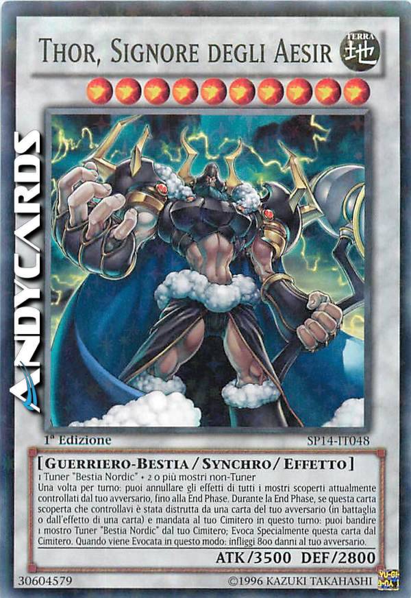 yugioh thor card Amazon.com: Yu-Gi-Oh! - Thor, Lord of The Aesir (STOR-EN038) - Storm of Ragnarok - Unlimited Edition Synchro/Effect Monster Mjolnir (Yugioh)
