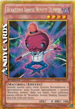 BURATTINO ARNESE HUMPTY DUMPTY