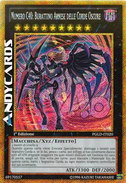 NUMERO C40: BURATTINO ARNESE DELLE CORDE OSCURE