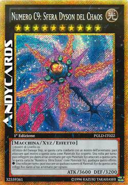 NUMERO C9: SFERA DYSON DEL CHAOS