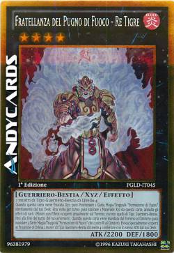 FRATELLANZA DEL PUGNO DI FUOCO - RE TIGRE