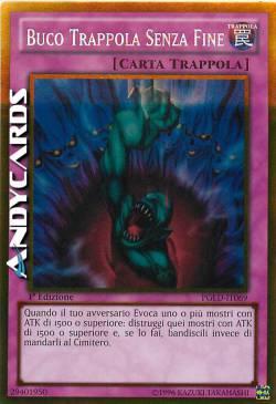 BUCO TRAPPOLA SENZA FINE