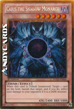 CAIUS IL MONARCA DELL'OMBRA