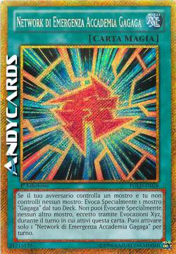 NETWORK DI EMERGENZA ACCADEMIA GAGAGA