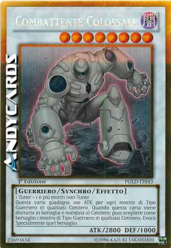 COMBATTENTE COLOSSALE