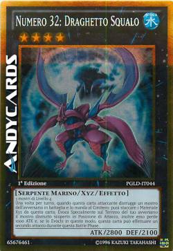 NUMERO 32: DRAGHETTO SQUALO