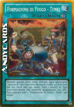 FORMAZIONE DI FUOCO - TENKI