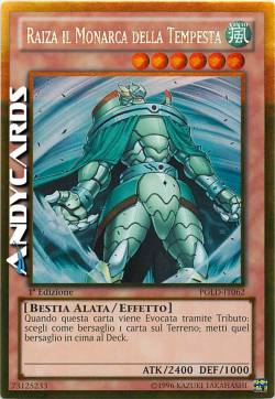 RAIZA IL MONARCA DELLA TEMPESTA