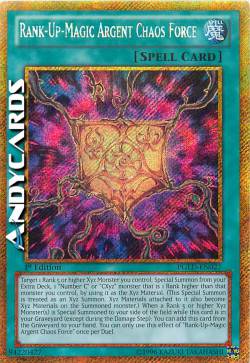 ALZA-RANGO-MAGICO FORZA DEL CHAOS ARGENTO