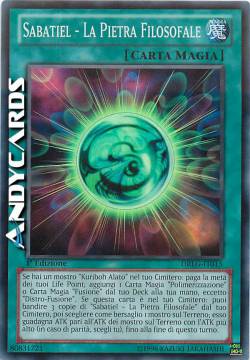SABATIEL - LA PIETRA FILOSOFALE